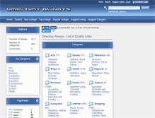 Tablet Screenshot of directoryalways.com